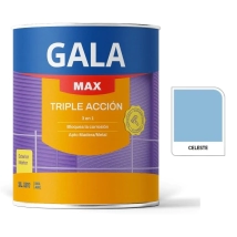 GALAMAX TRIPLE ACCION CELESTE BRILLANTE 1/4 LT